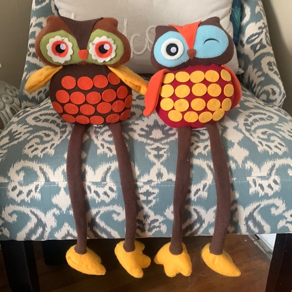 Other - Two owl shelf sitters